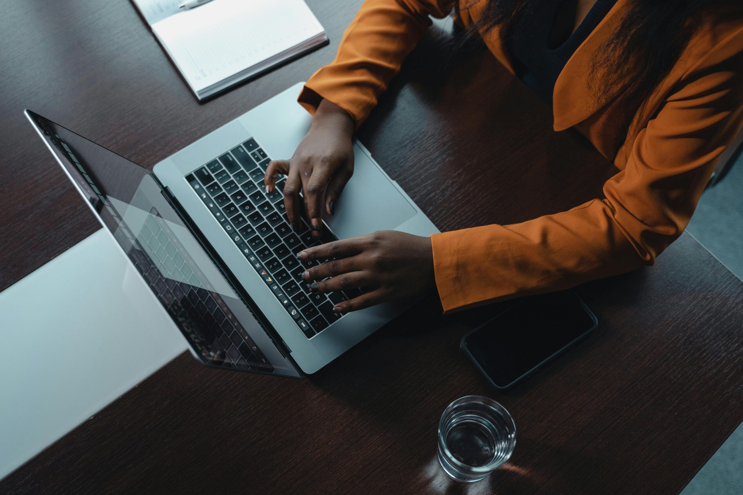 limited company becomes dormant, person typing on laptop
