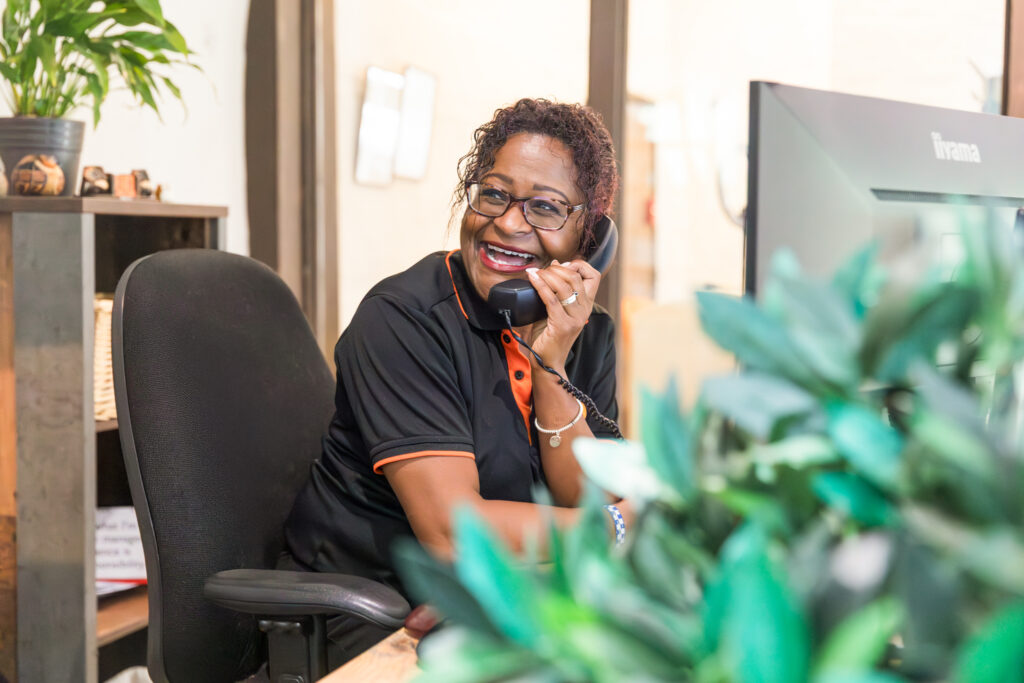 Sharon helping with Companies House verification