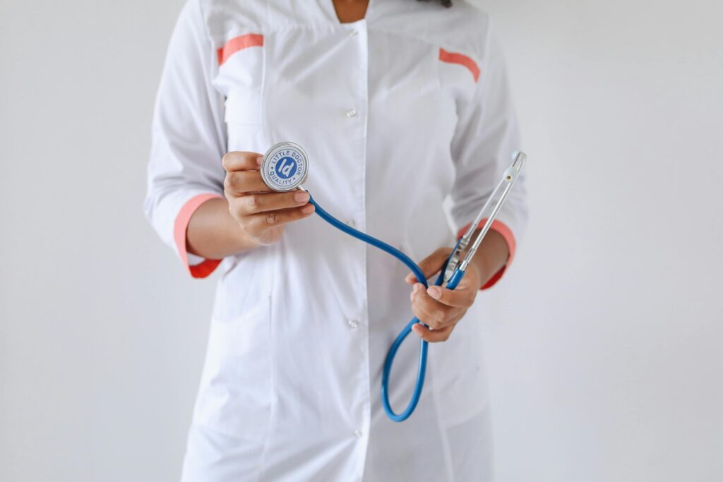 Benefits in Kind: Medical insurance blog with a picture of a doctor holding a stethoscope